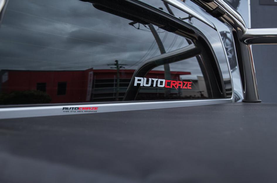 FORD RANGER COUPLER BLACK MACHINED WITH DARK TINT